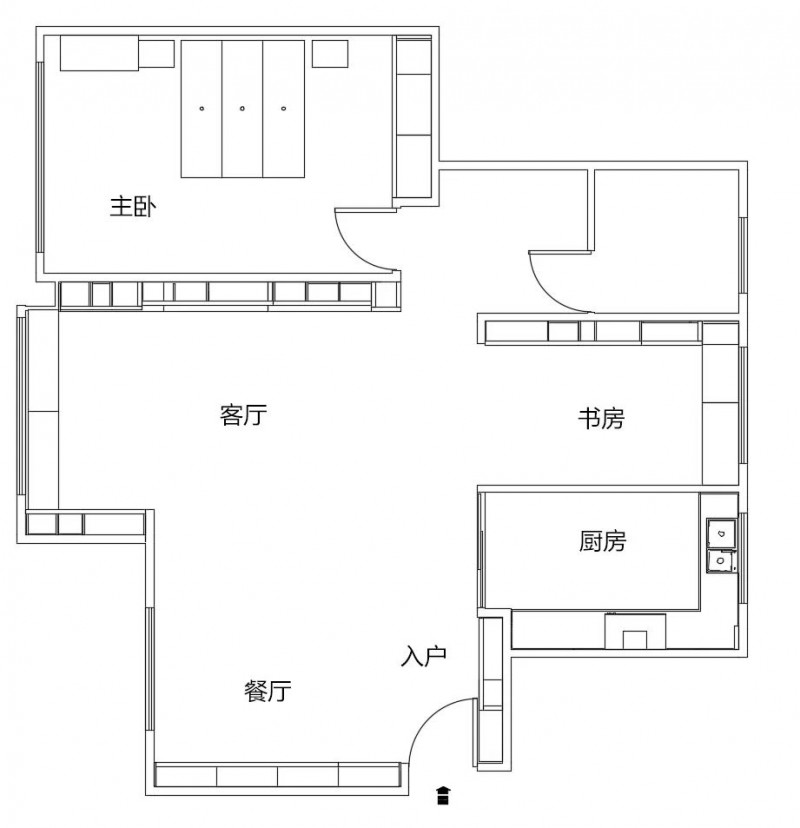 全友云顶国际集团家居案例丨89㎡意式二居阳台卡座小资情调拉满(图1)